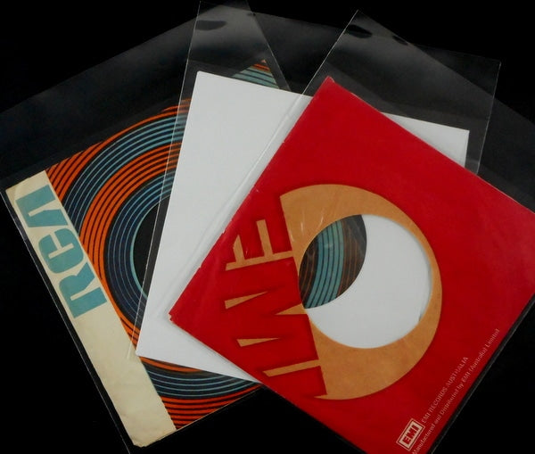 7" cover resealable - pack of 100
